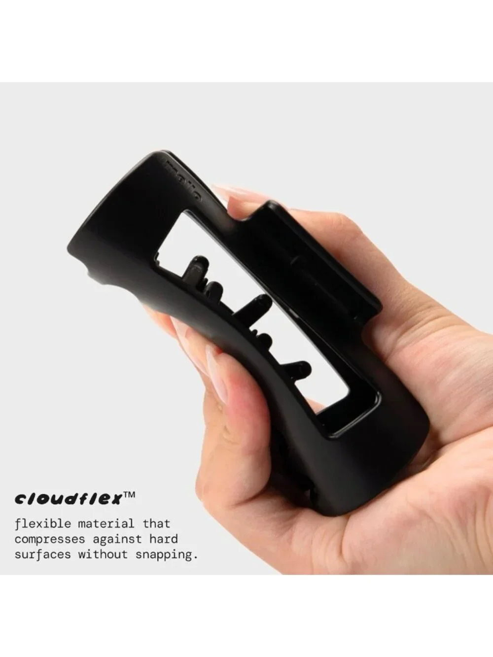 Medium Hair Clip - Flexible Comfort Claw for Strong Hold, Non-Slip Finish